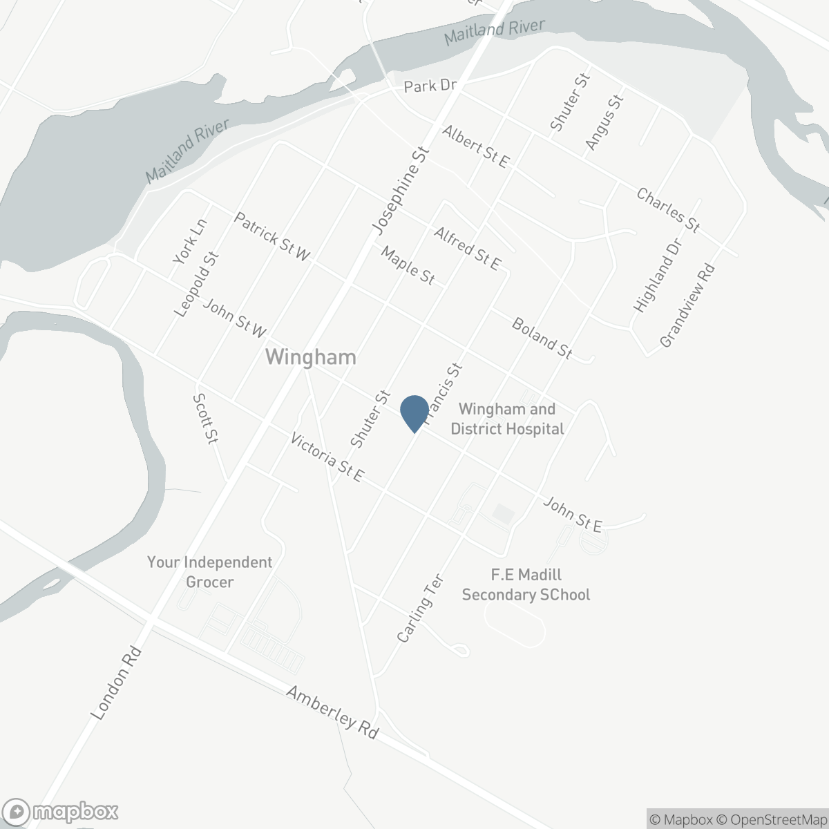 101 JOHN Street E, Wingham, Ontario N0G 2W0
